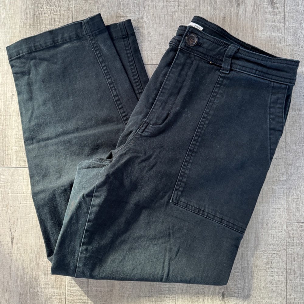 Straight-Leg Utility Pants